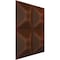 Ekena Millwork 11 7/8in. W x 11 7/8in. H Swindon EnduraWall Decorative 3D Wall Panel Covers 0.98 Sq. Ft. WP12X12SWDRU - alternate 4